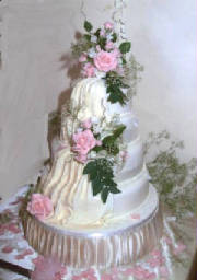 Pink Roses wedding cake deba daniels.jpg