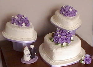 Lilac Heart Cake wedding cakes deba daniels.jpg